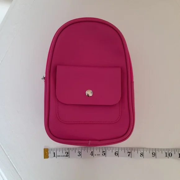 Mini Hot Pink Backpack - Picture 5 of 5